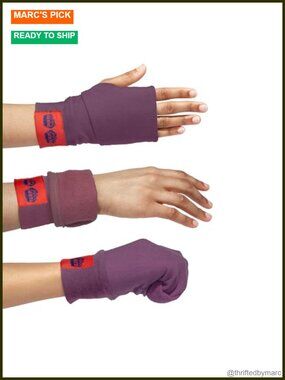 3-in-1 Convertible Fingerless Gloves for Running, Hiking, Gym
